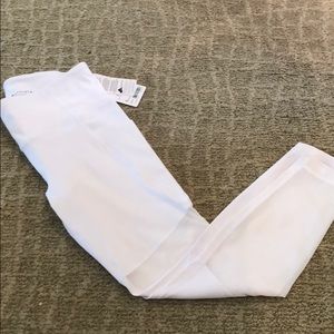 Brand new with tags athleta white leggings
